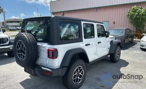 2025 Jeep Wrangler Rubicon из США, поврежденный, VIN 1C4PJXFN6SW566848